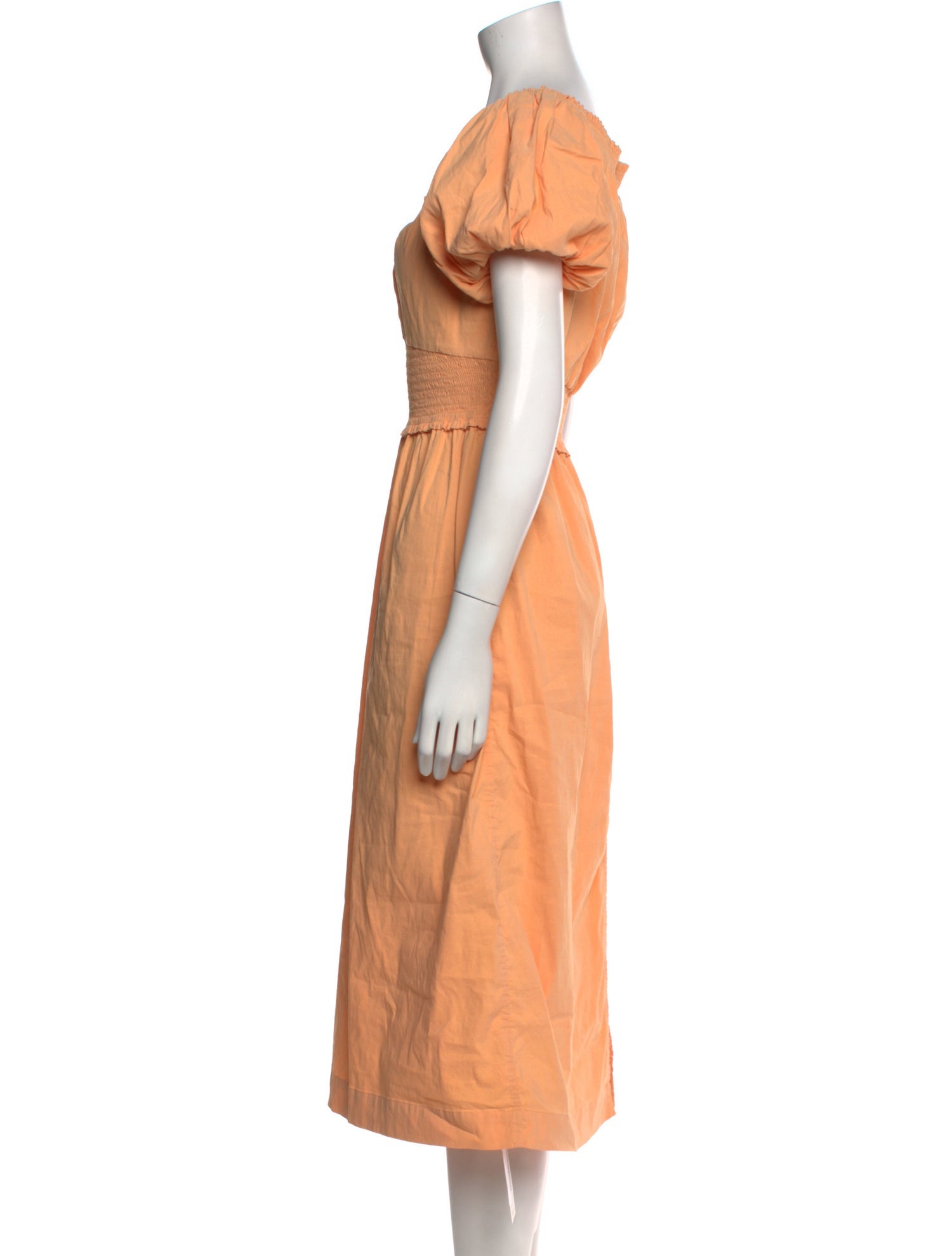 A.L.C. Scoop Neck Midi Length Dress