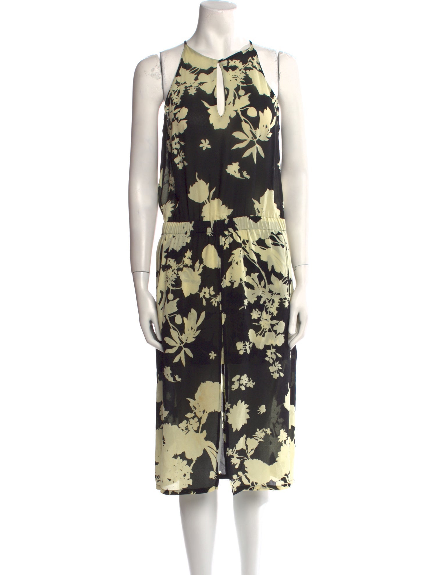 A.L.C. Silk Midi Length Dress