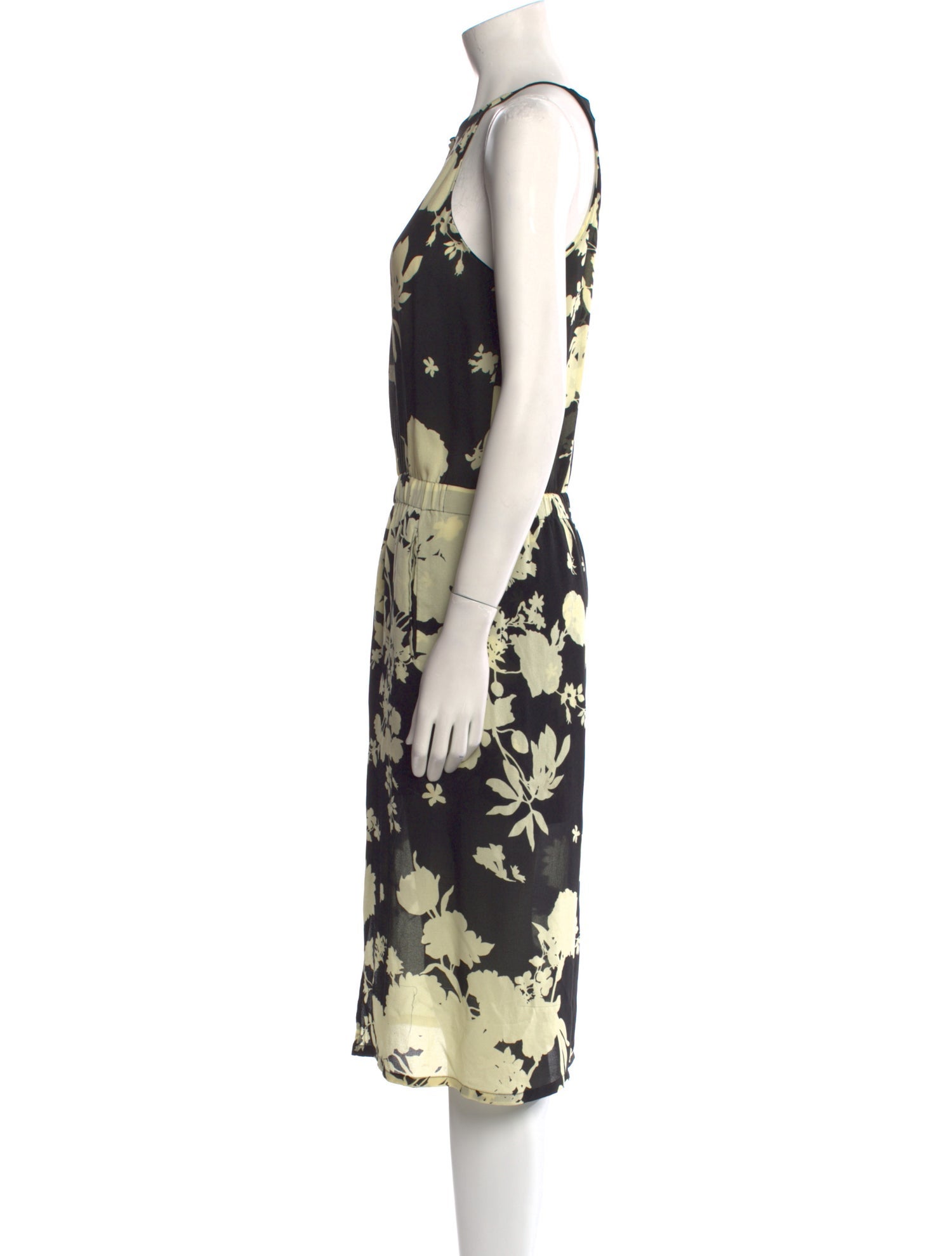 A.L.C. Silk Midi Length Dress