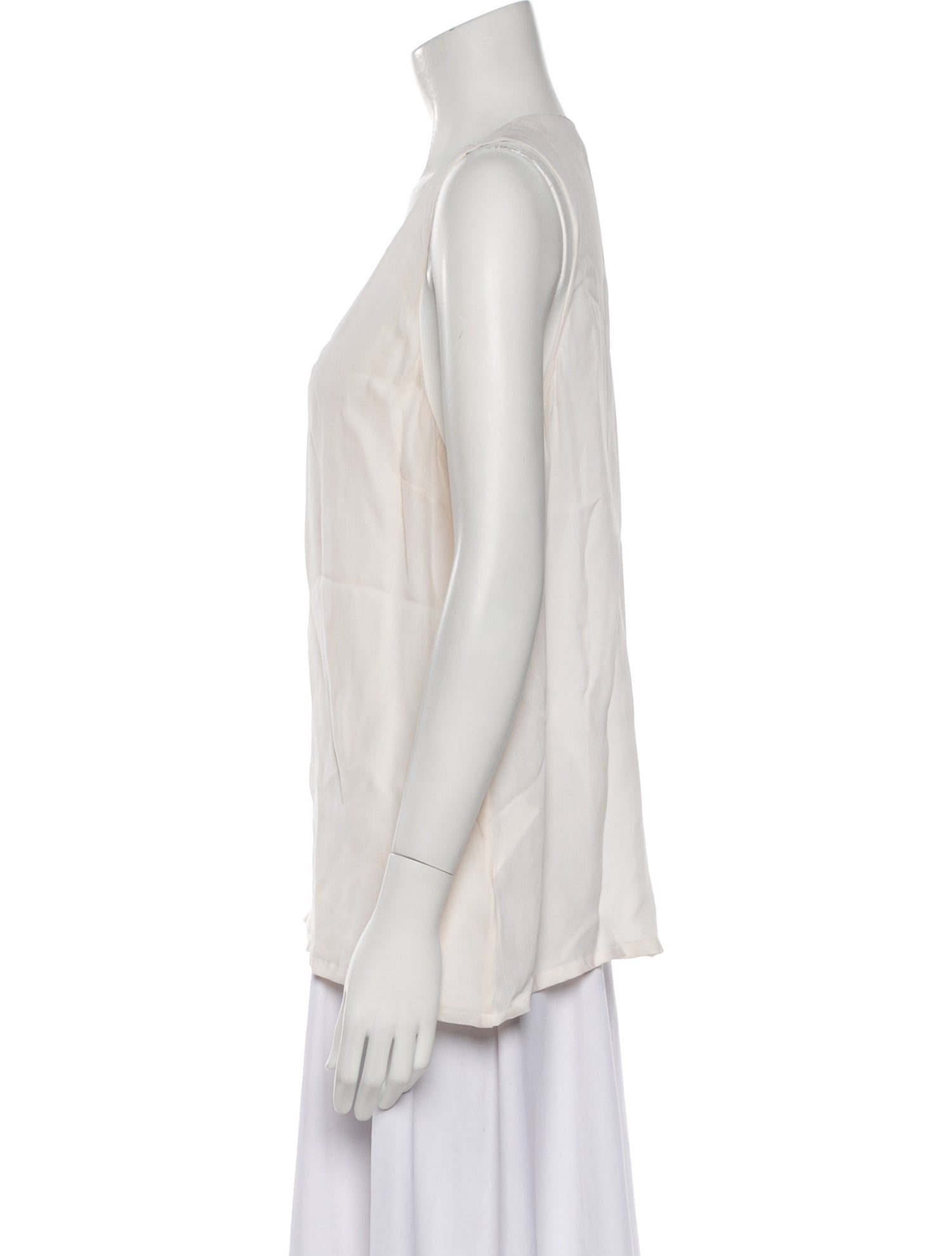 A.L.C. Silk V-Neck Blouse