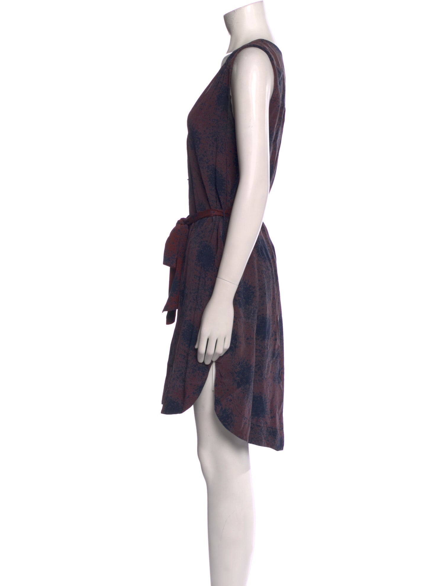 A.L.C. Silk Midi Length Dress