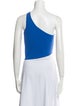 A.L.C. One-Shoulder Sleeveless Crop Top