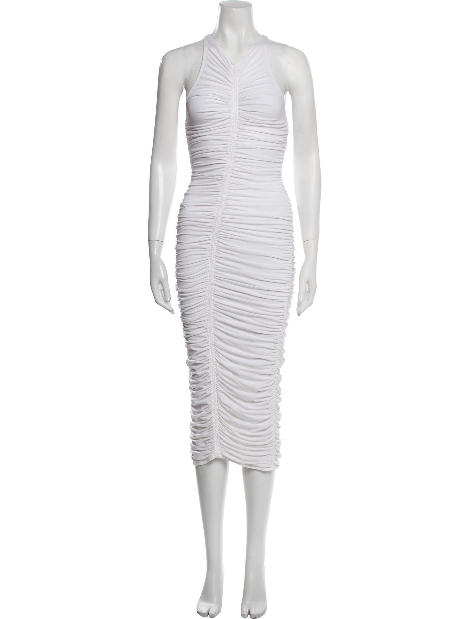 A.L.C. V-Neck Midi Length Dress