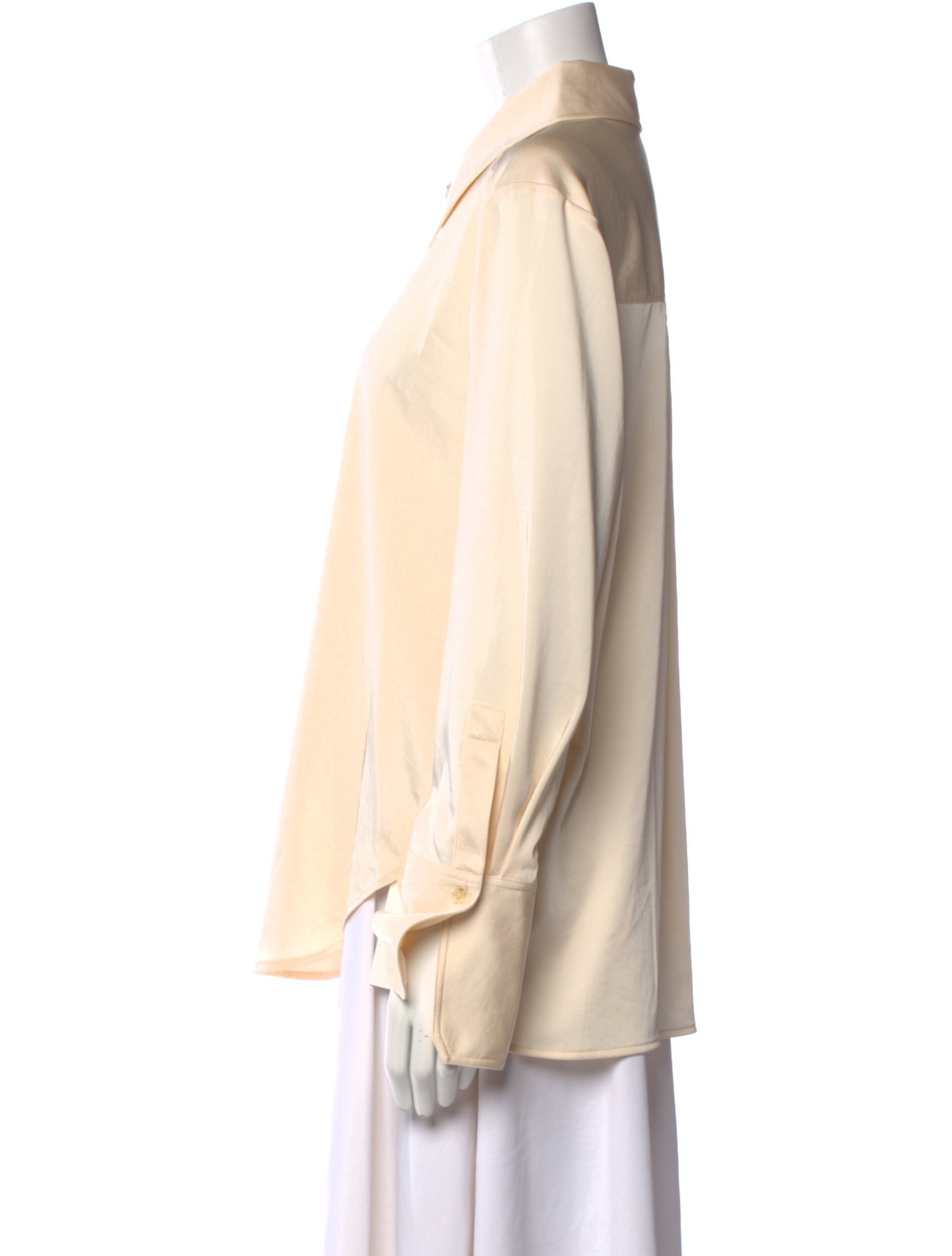 A.L.C. Long Sleeve Button-Up Top