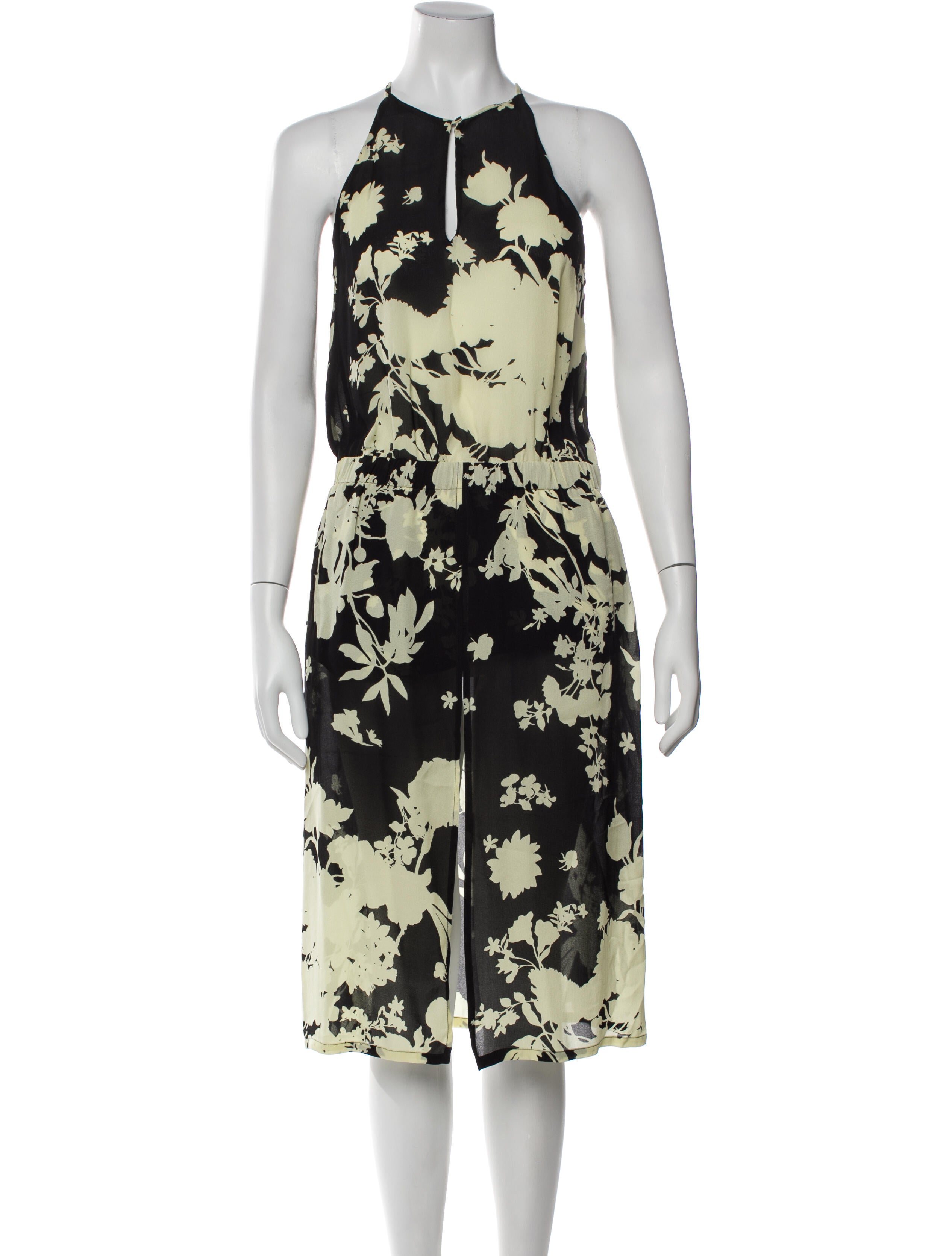 A.L.C. Silk Midi Length Dress