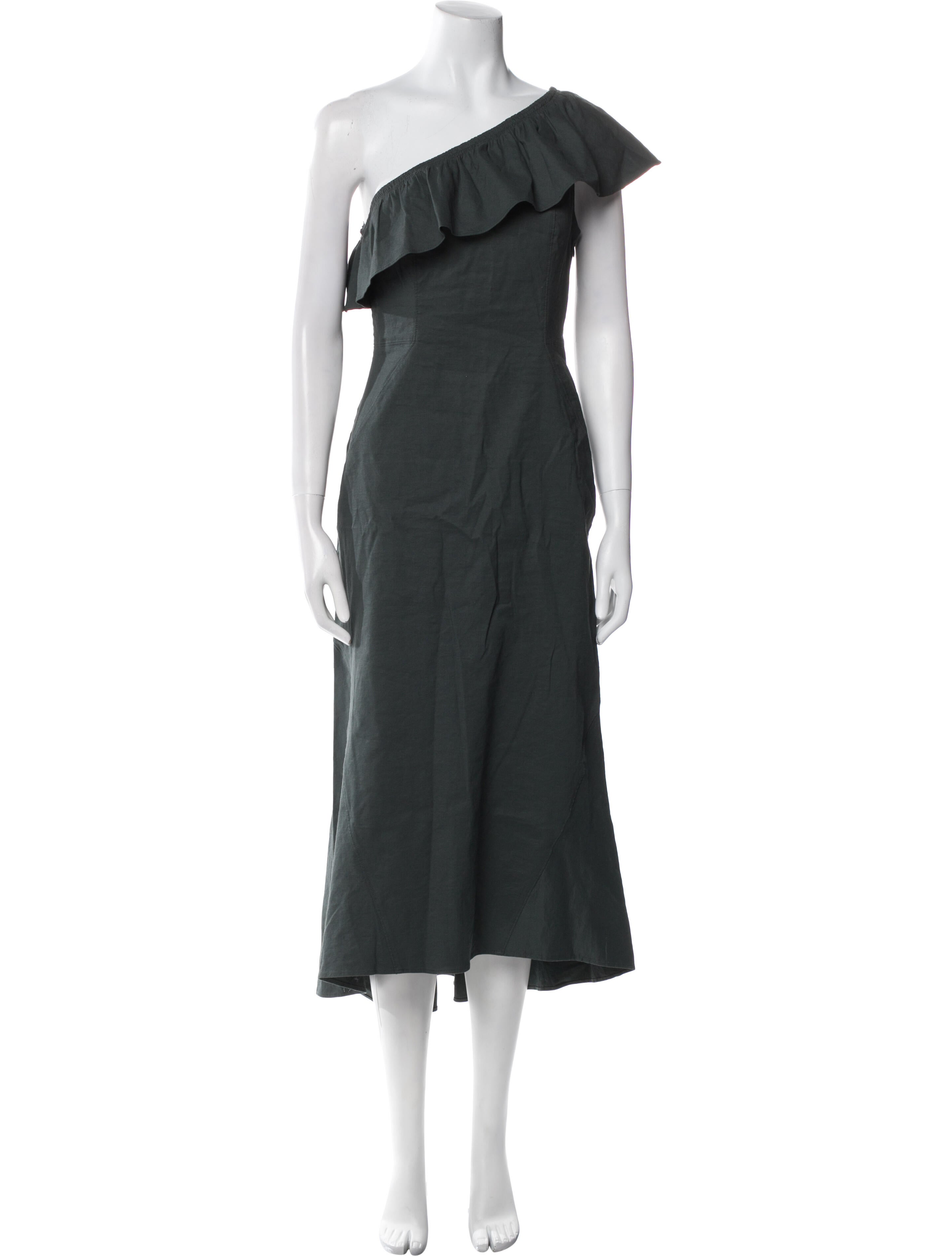 A.L.C. One-Shoulder Long Dress