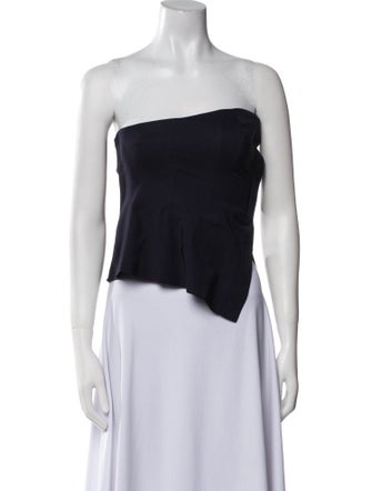 A.L.C. Strapless Crop Top