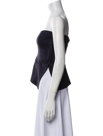 A.L.C. Strapless Crop Top