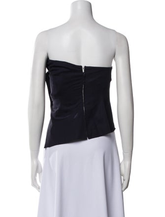 A.L.C. Strapless Crop Top