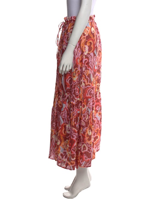 A.L.C. Linen Midi Length Skirt