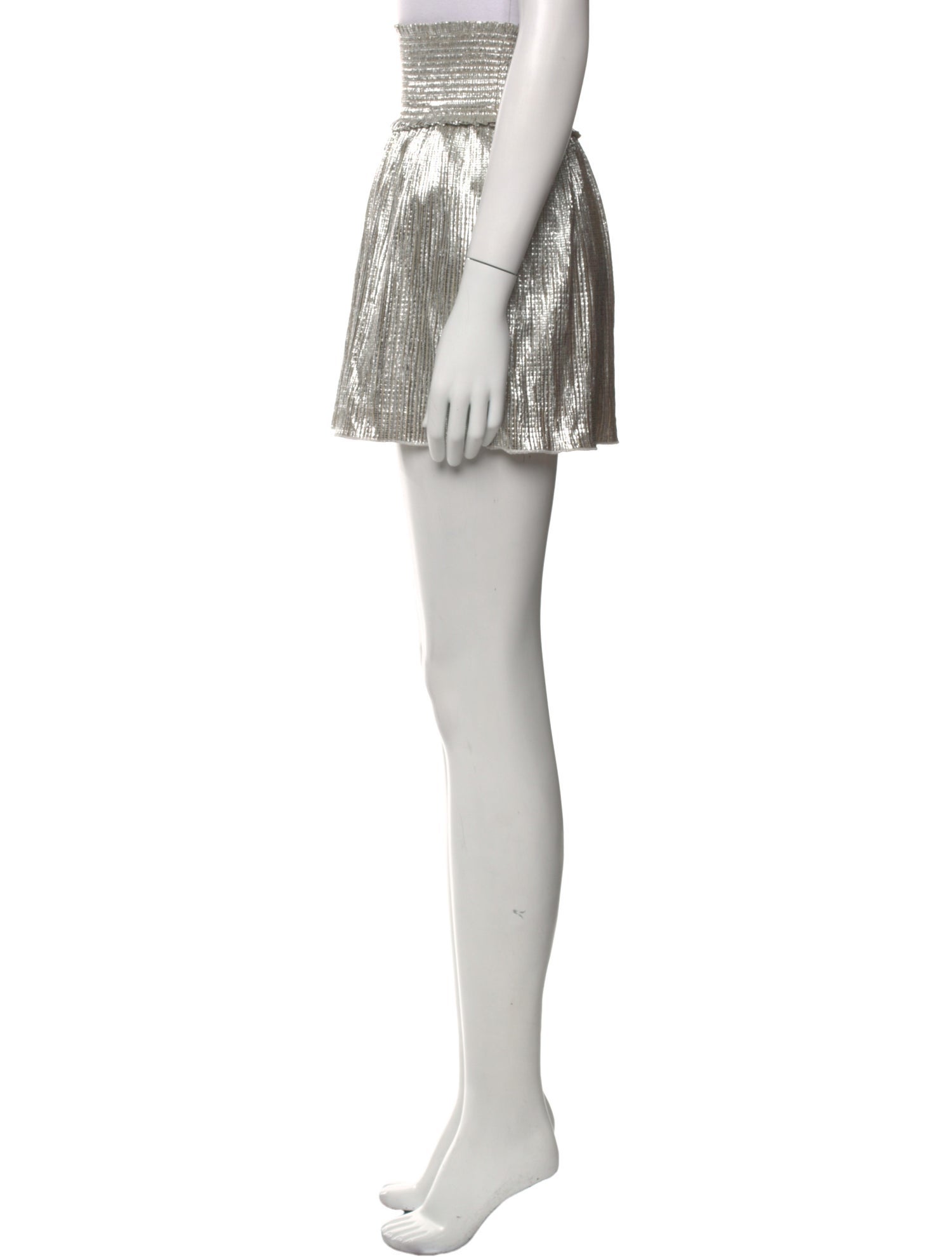 A.L.C. Ruffle Embellishment Mini Skirt