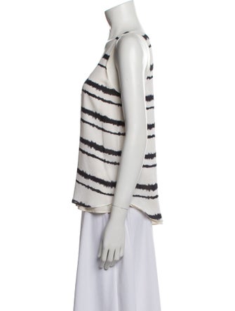 A.L.C. Silk Striped Top
