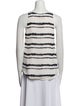 A.L.C. Silk Striped Top