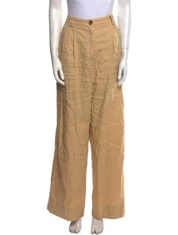 A.l.c. Pants Linen Wide Leg M