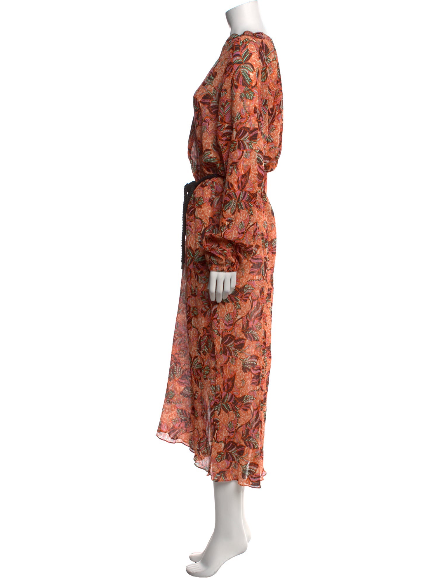 A.L.C. Printed Long Dress