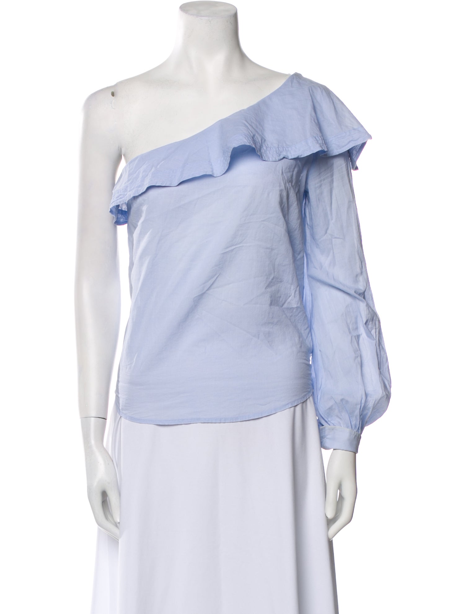 A.L.C. One-Shoulder Long Sleeve Top