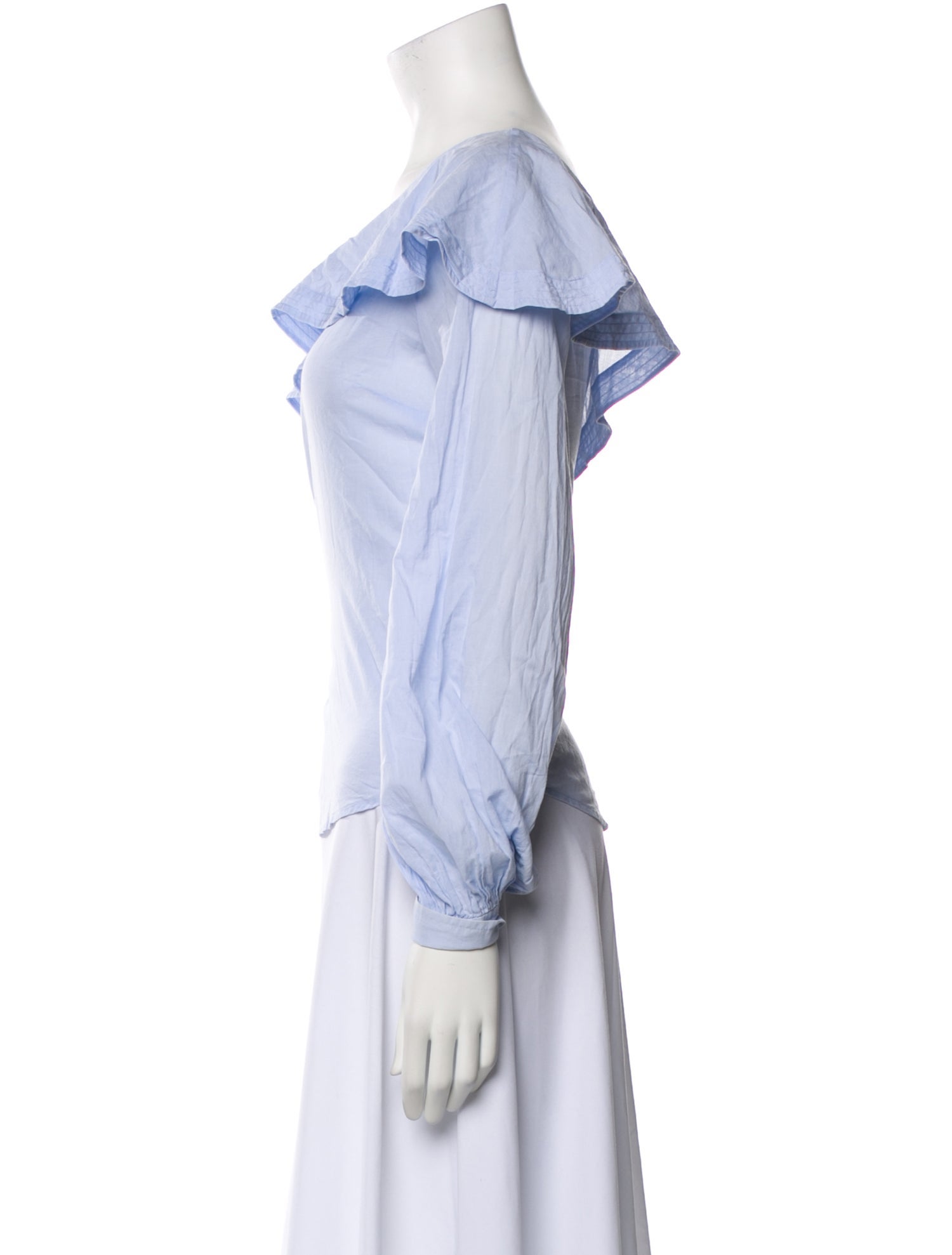 A.L.C. One-Shoulder Long Sleeve Top