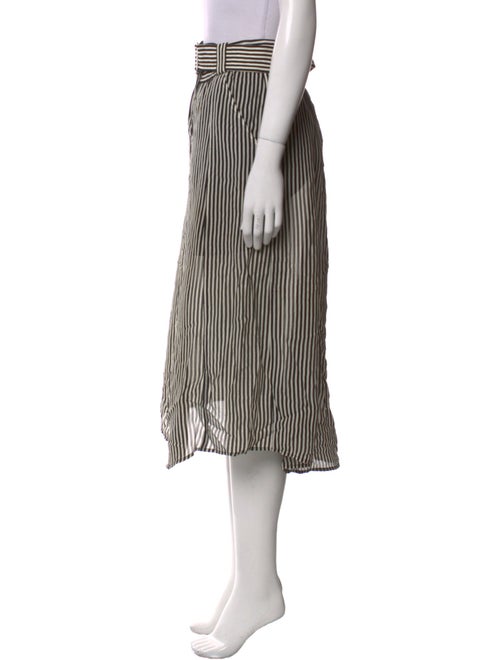 A.L.C. Silk Midi Length Skirt