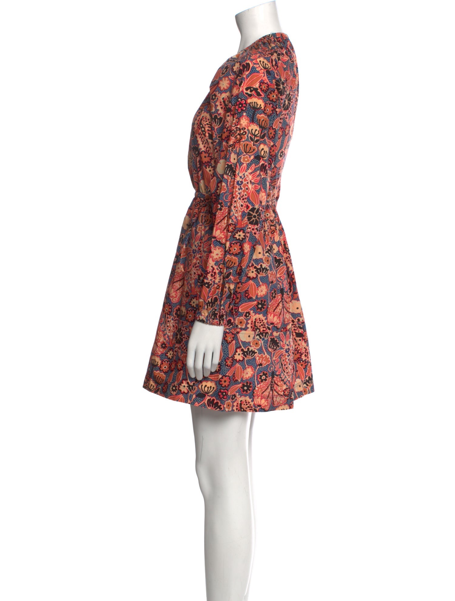 A.L.C. Floral Print Mini Dress