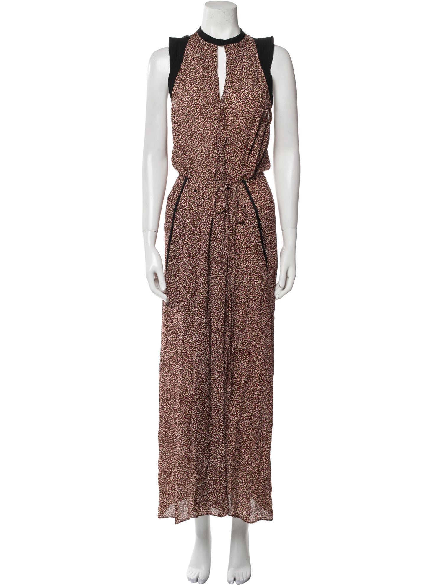 A.L.C. Animal Print Long Dress