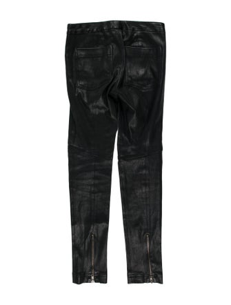 A.L.C. Leather Skinny Leg Pants