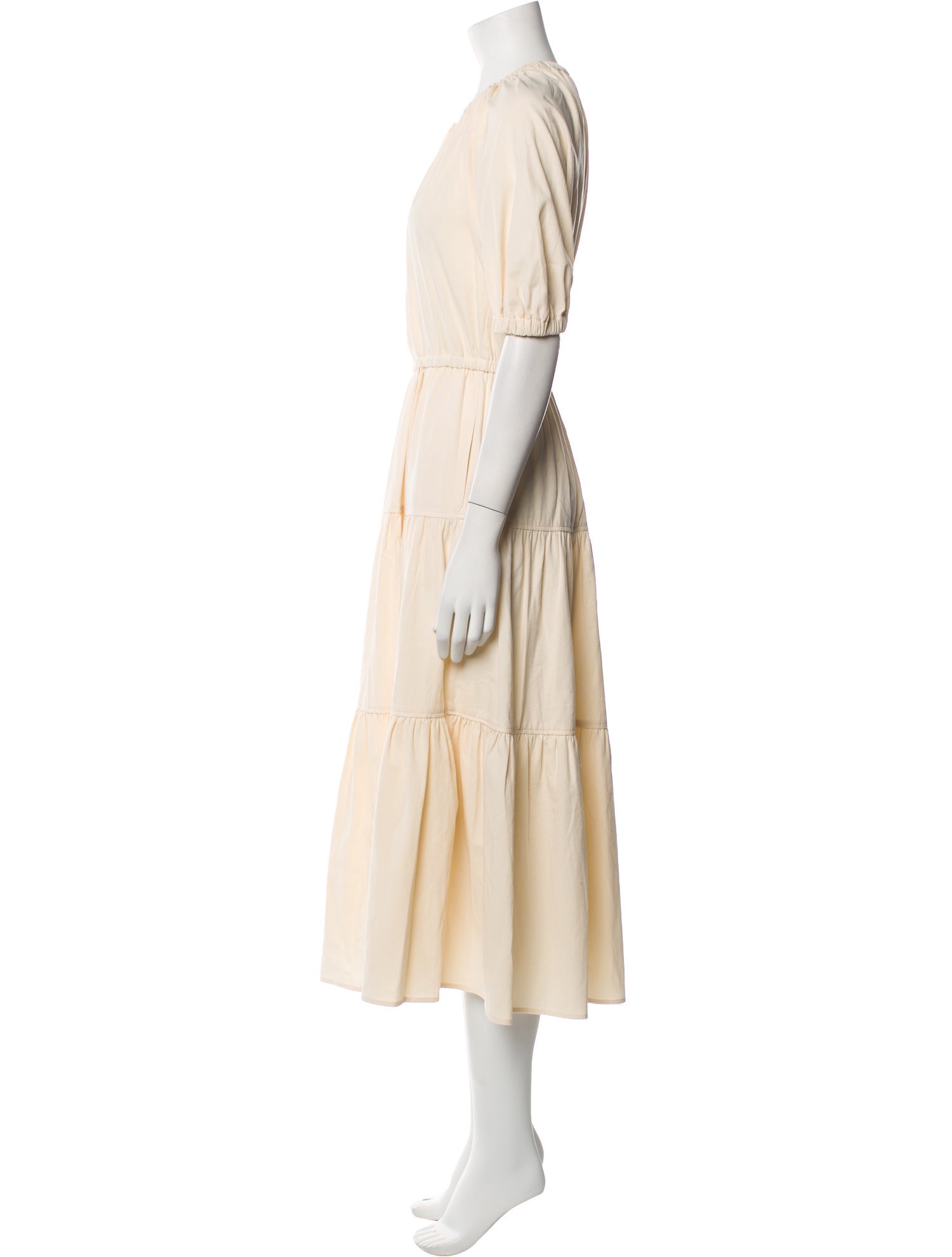 A.L.C. Crew Neck Midi Length Dress