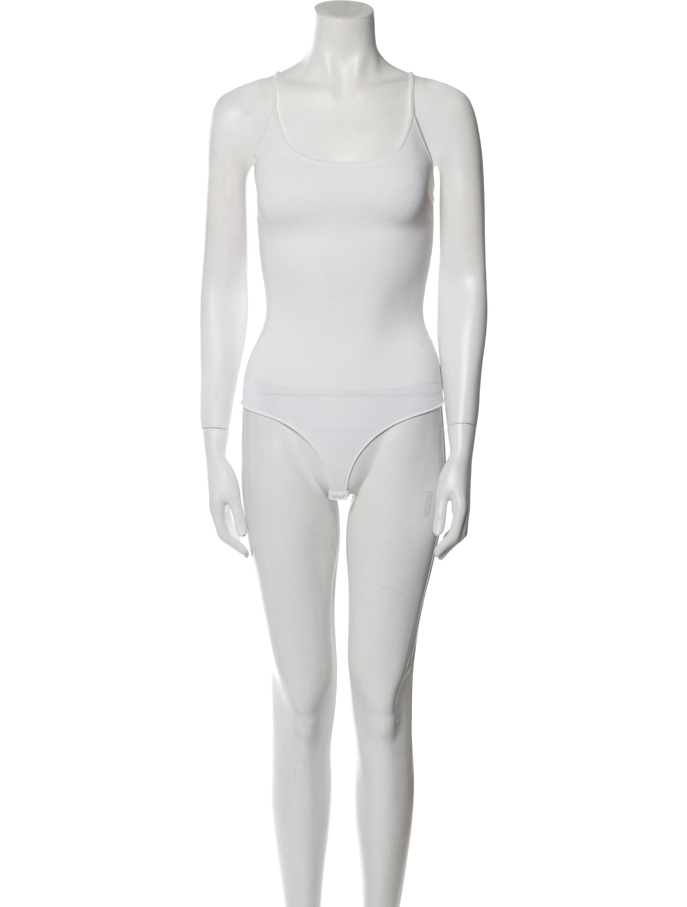 A.L.C. Square Neckline Sleeveless Bodysuit