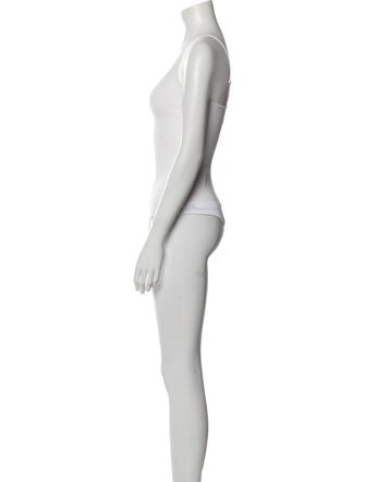 A.L.C. Square Neckline Sleeveless Bodysuit