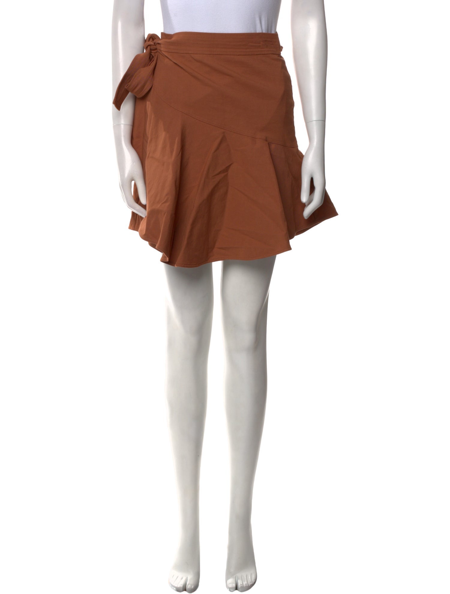 A.L.C. Ruffle Embellishment Mini Skirt