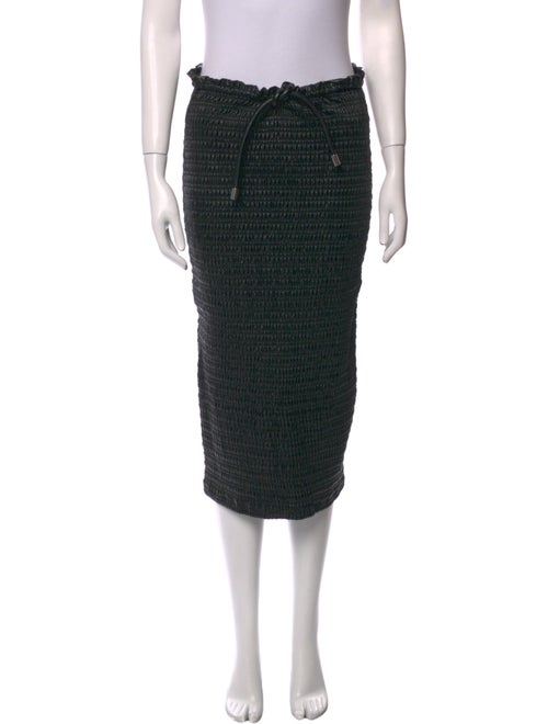 A.L.C. Ruffle Embellishment Midi Length Skirt