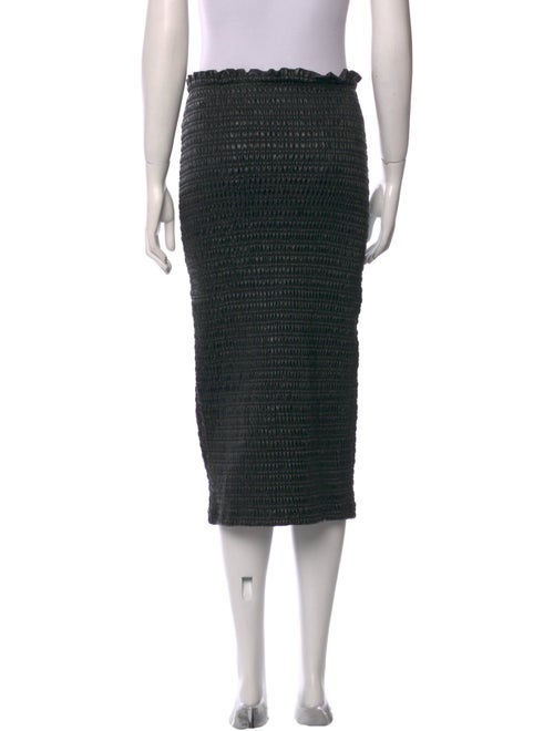 A.L.C. Ruffle Embellishment Midi Length Skirt