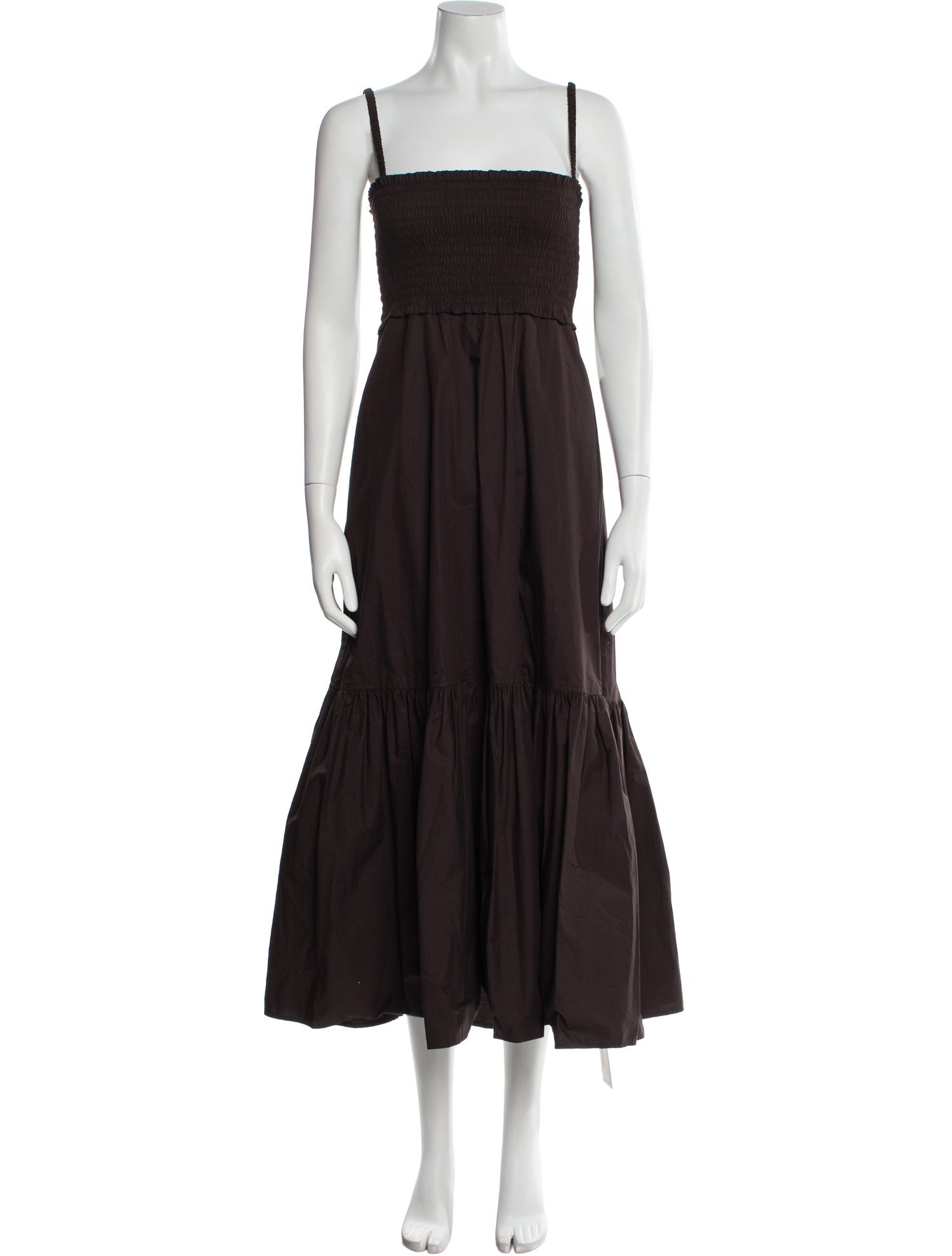 A.L.C. Square Neckline Long Dress