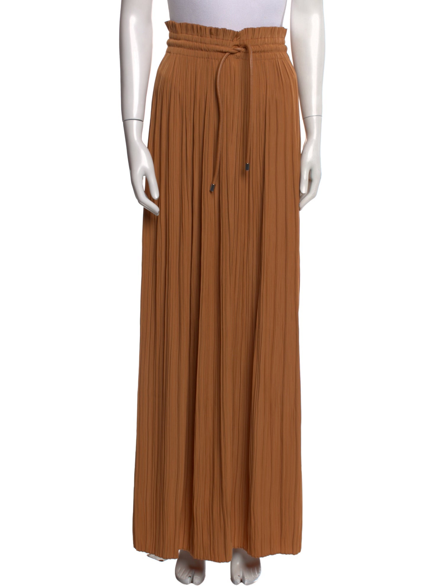 A.L.C. Pleated Accents Long Skirt