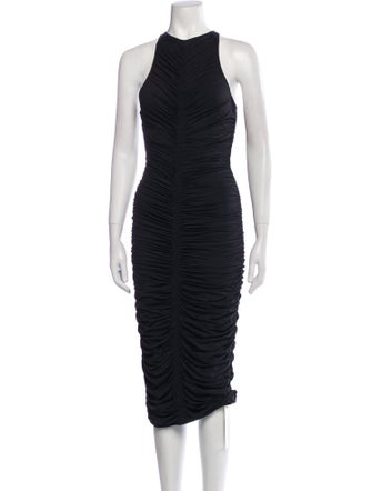 A.L.C. Halterneck Midi Length Dress