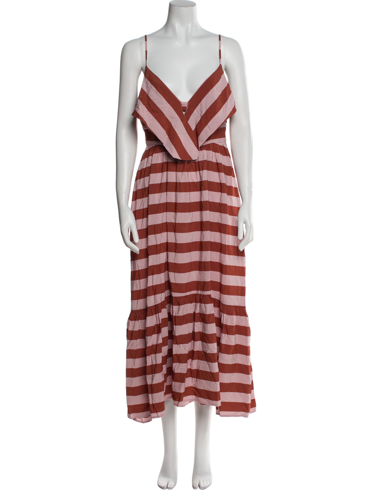 A.L.C. Striped Long Dress