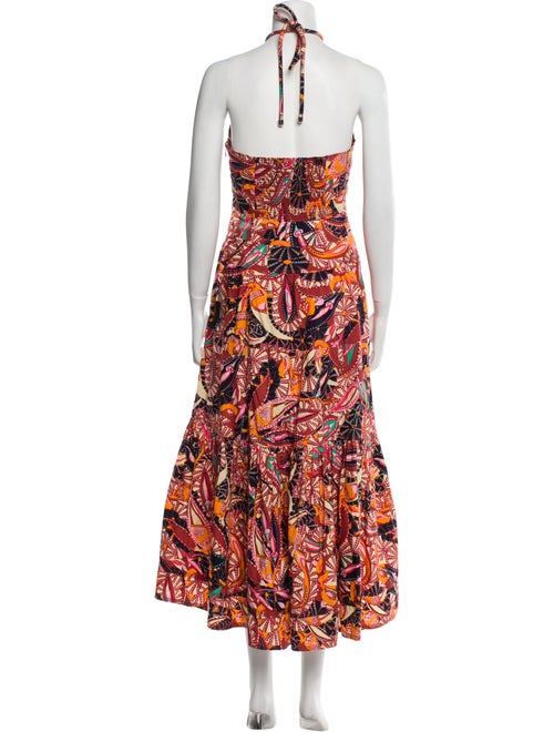 A.L.C. Printed Midi Length Dress