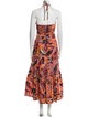 A.L.C. Printed Midi Length Dress