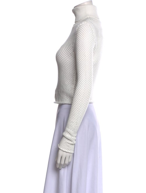 A.L.C. Turtleneck Long Sleeve Crop Top