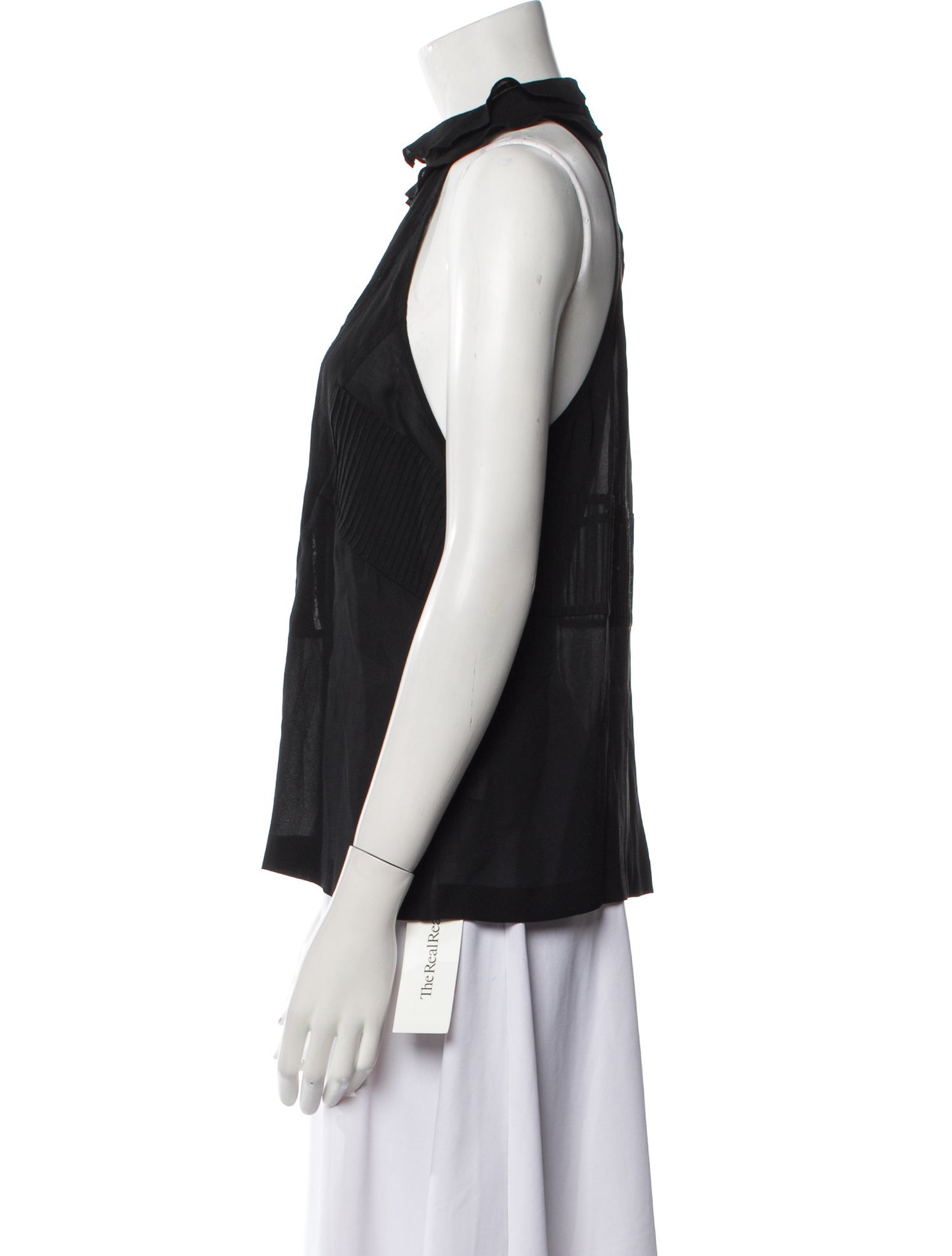 A.L.C. Silk Cowl Neck Blouse