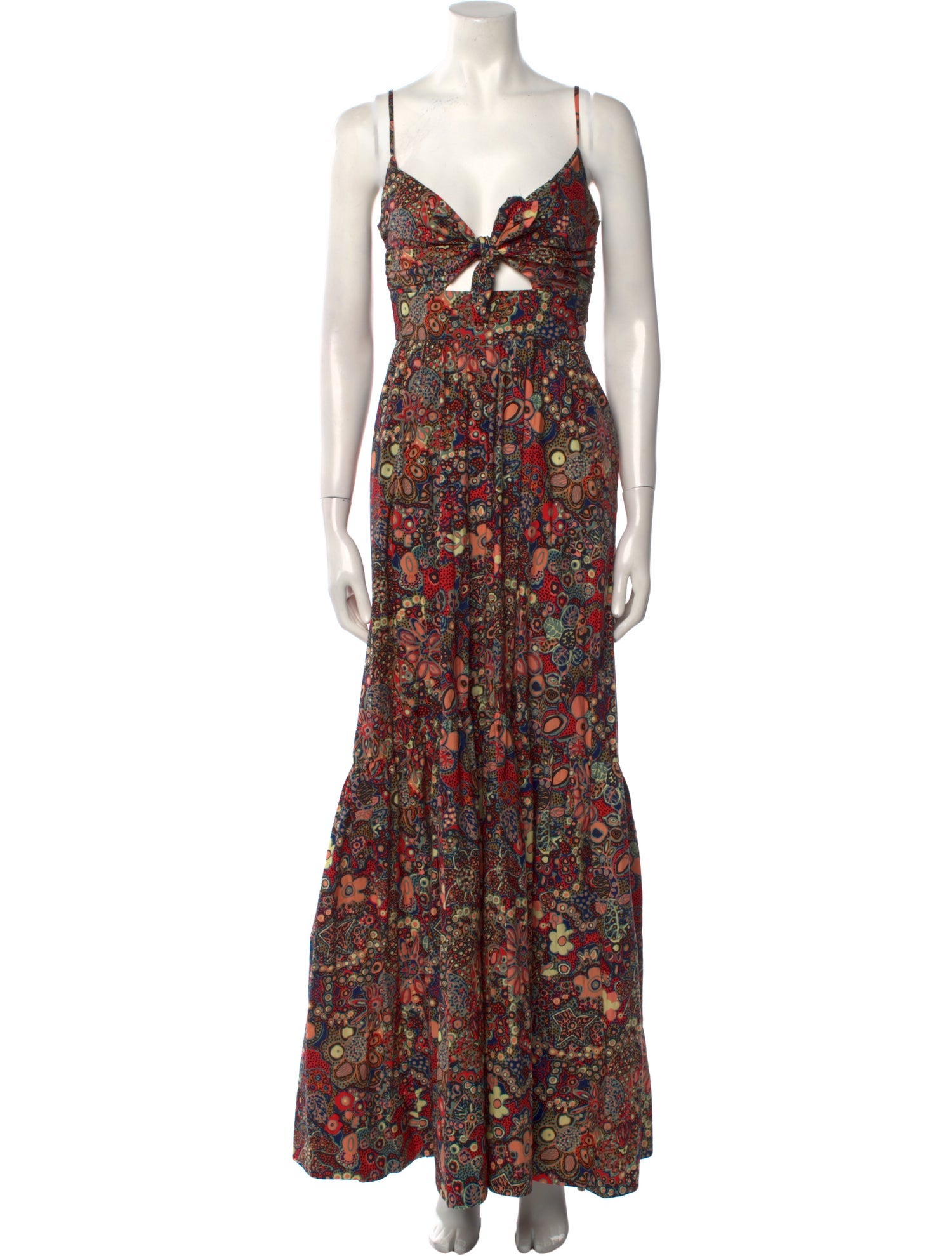 A.L.C. Floral Print Long Dress