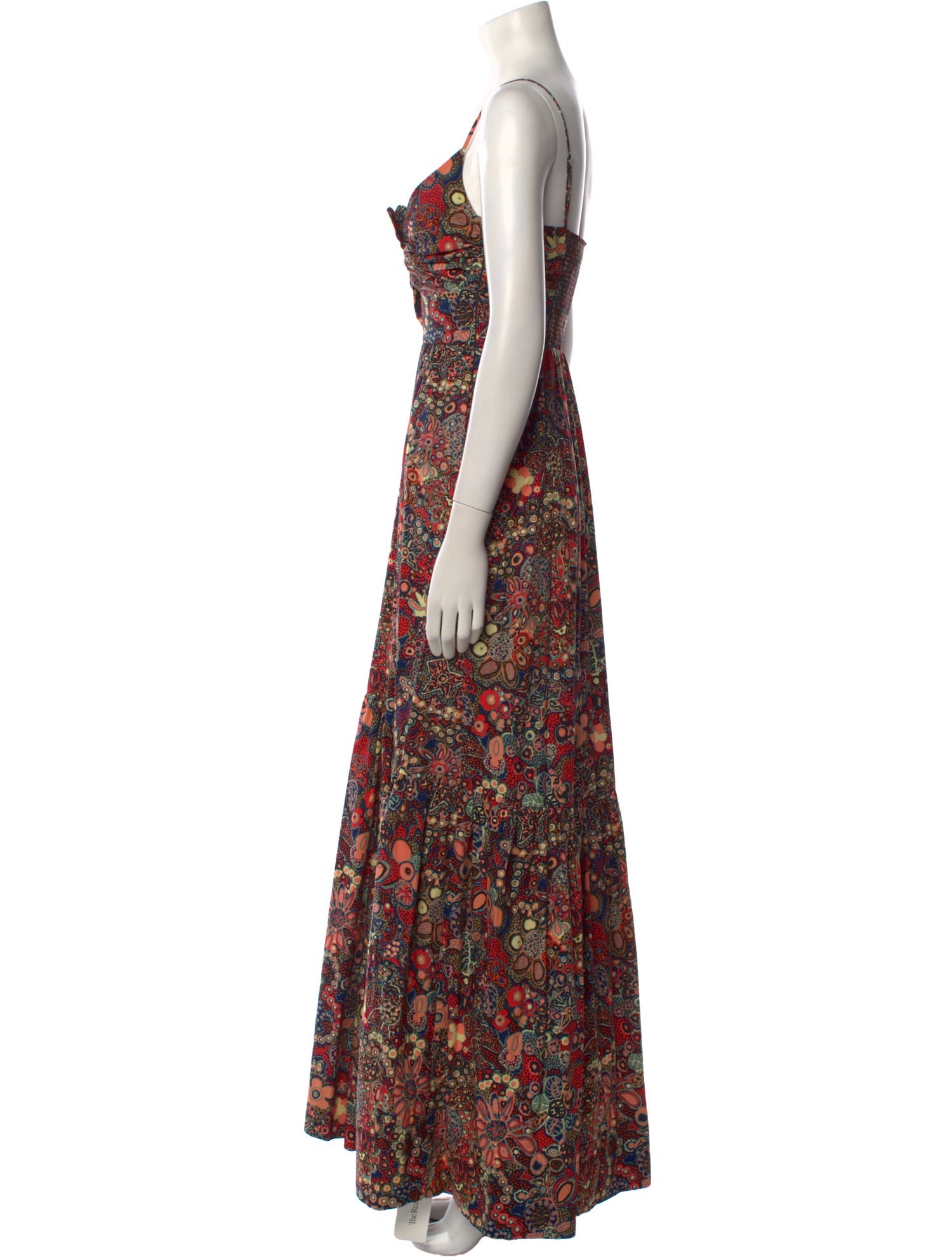 A.L.C. Floral Print Long Dress