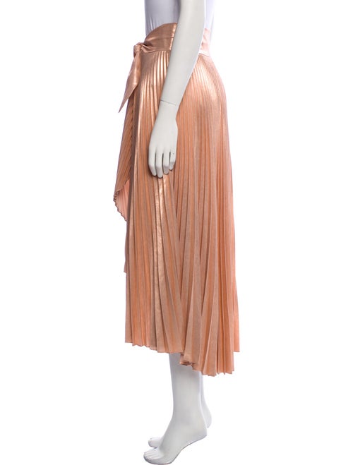A.L.C. Pleated Accents Midi Length Skirt