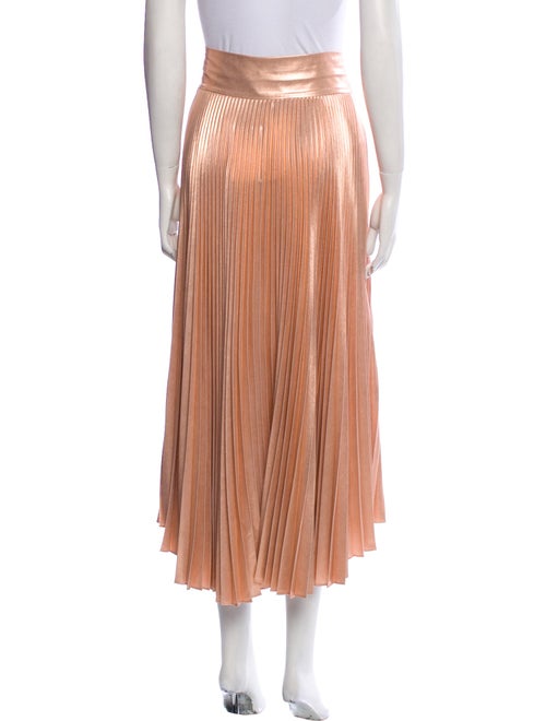 A.L.C. Pleated Accents Midi Length Skirt