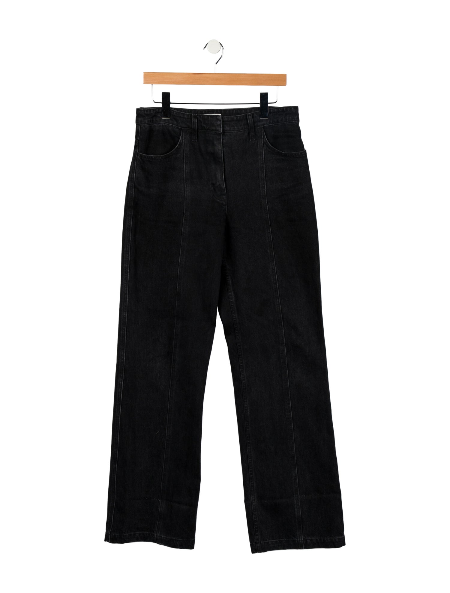 A.L.C. High-Rise Wide Leg Jeans