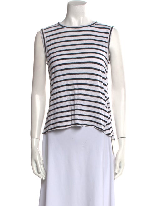 A.L.C. Linen Striped Top