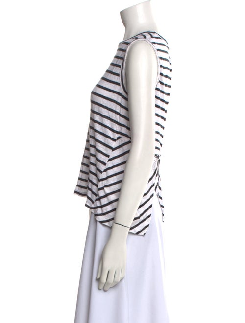 A.L.C. Linen Striped Top