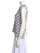 A.L.C. Linen Striped Top