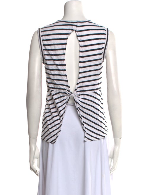 A.L.C. Linen Striped Top
