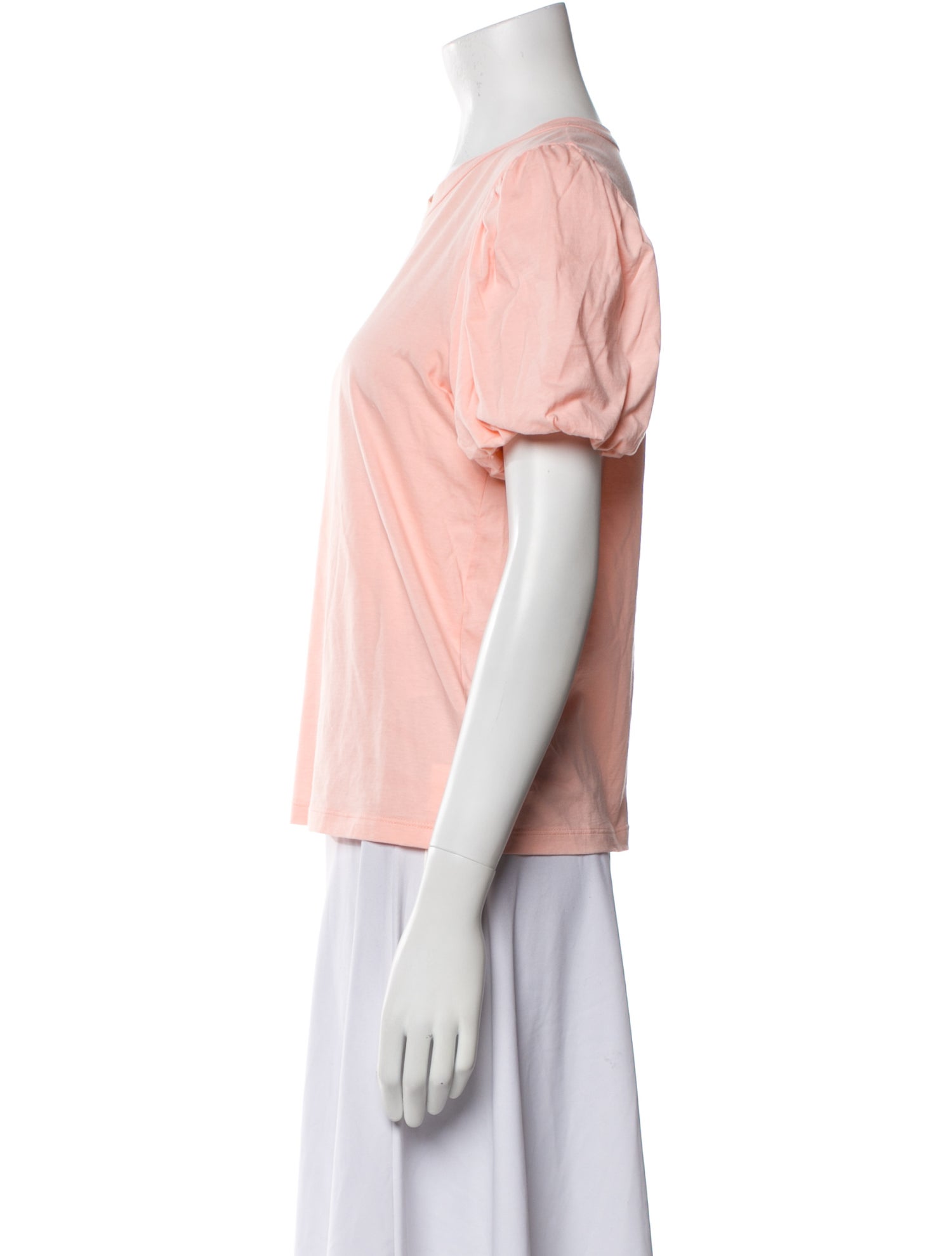A.L.C. Scoop Neck Short Sleeve T-Shirt