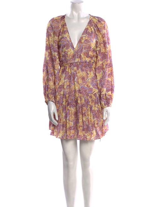 A.L.C. Paisley Print Mini Dress